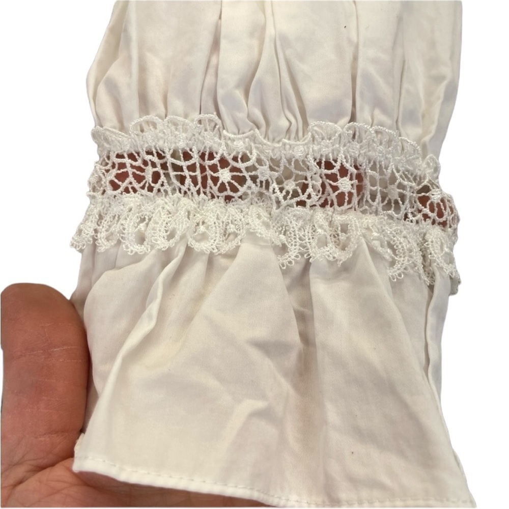 Alexis Ruffle Top XS White - Picture 7 of 15